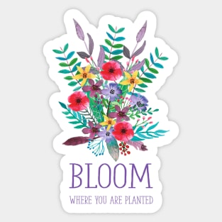 Bloom Sticker